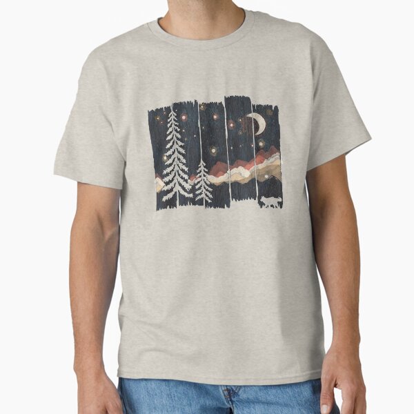 Starry Night in the Mountains... - Adult & Kids T-Shirts, Sweatshirts & Hoodies apparel design preview 1