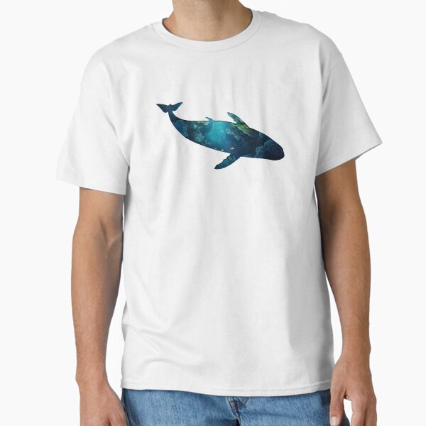 Underwater world in the Whale's shape - Adult & Kids T-Shirts, Sweatshirts & Hoodies apparel design preview 1