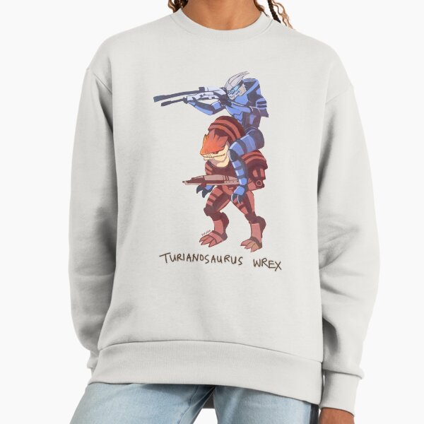 Turianosaurus Wrex - Adult & Kids T-Shirts, Sweatshirts & Hoodies apparel design preview 1