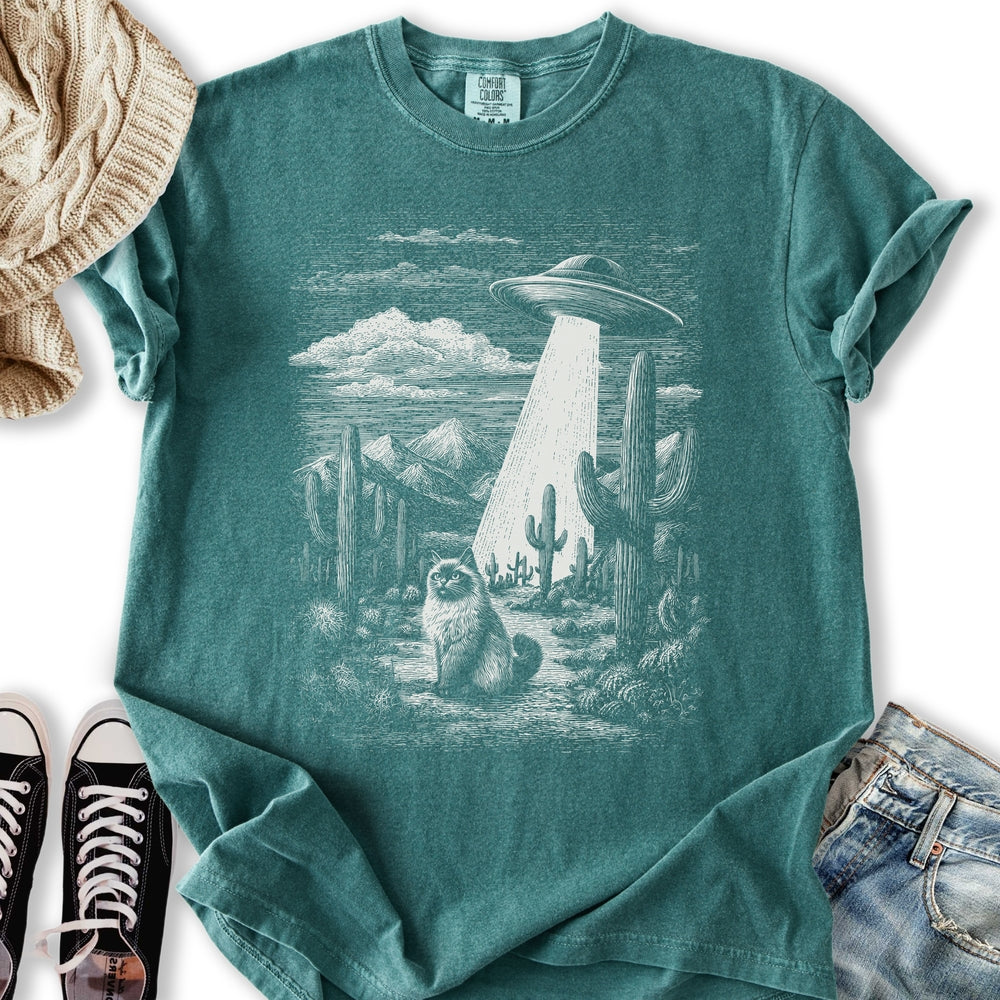 Ragdoll UFO - Adult & Kids T-Shirts, Sweatshirts & Hoodies apparel design preview 2