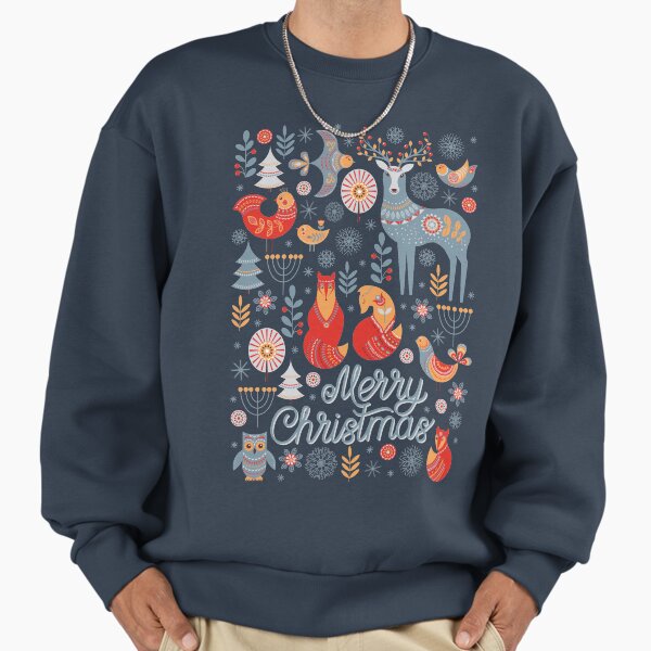 The pattern of animals, flowers, trees, birds. - Adult & Kids T-Shirts, Sweatshirts & Hoodies apparel design preview 1