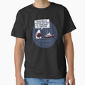 The Size Of Your Boat Is Just Fine Jaws - Adult & Kids T-Shirts, Sweatshirts & Hoodies apparel design preview 1