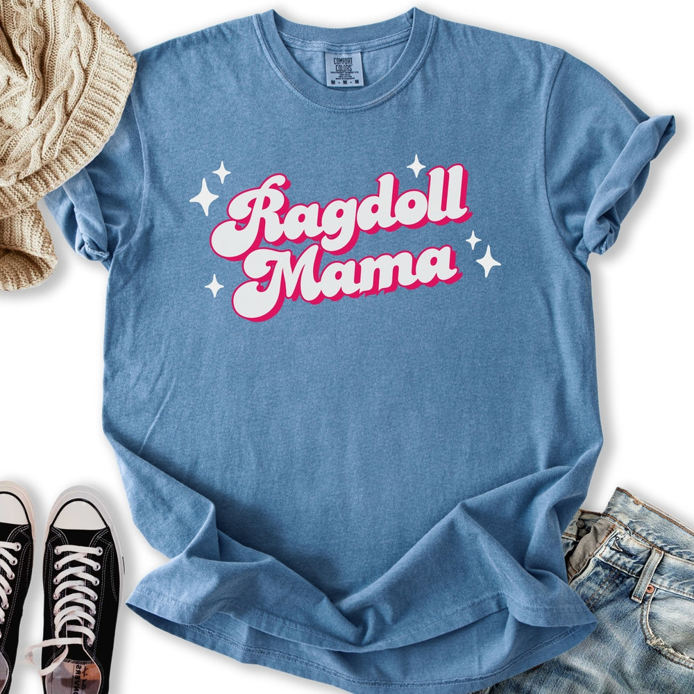 Groovy Ragdoll Mama - Adult & Kids T-Shirts, Sweatshirts & Hoodies apparel design preview 1