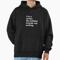 Relatable writing meme simple white text - Adult & Kids T-Shirts, Sweatshirts & Hoodies apparel design preview 1
