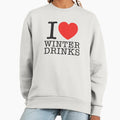 I Love Winter Drinks - Adult & Kids T-Shirts, Sweatshirts & Hoodies apparel design preview 1