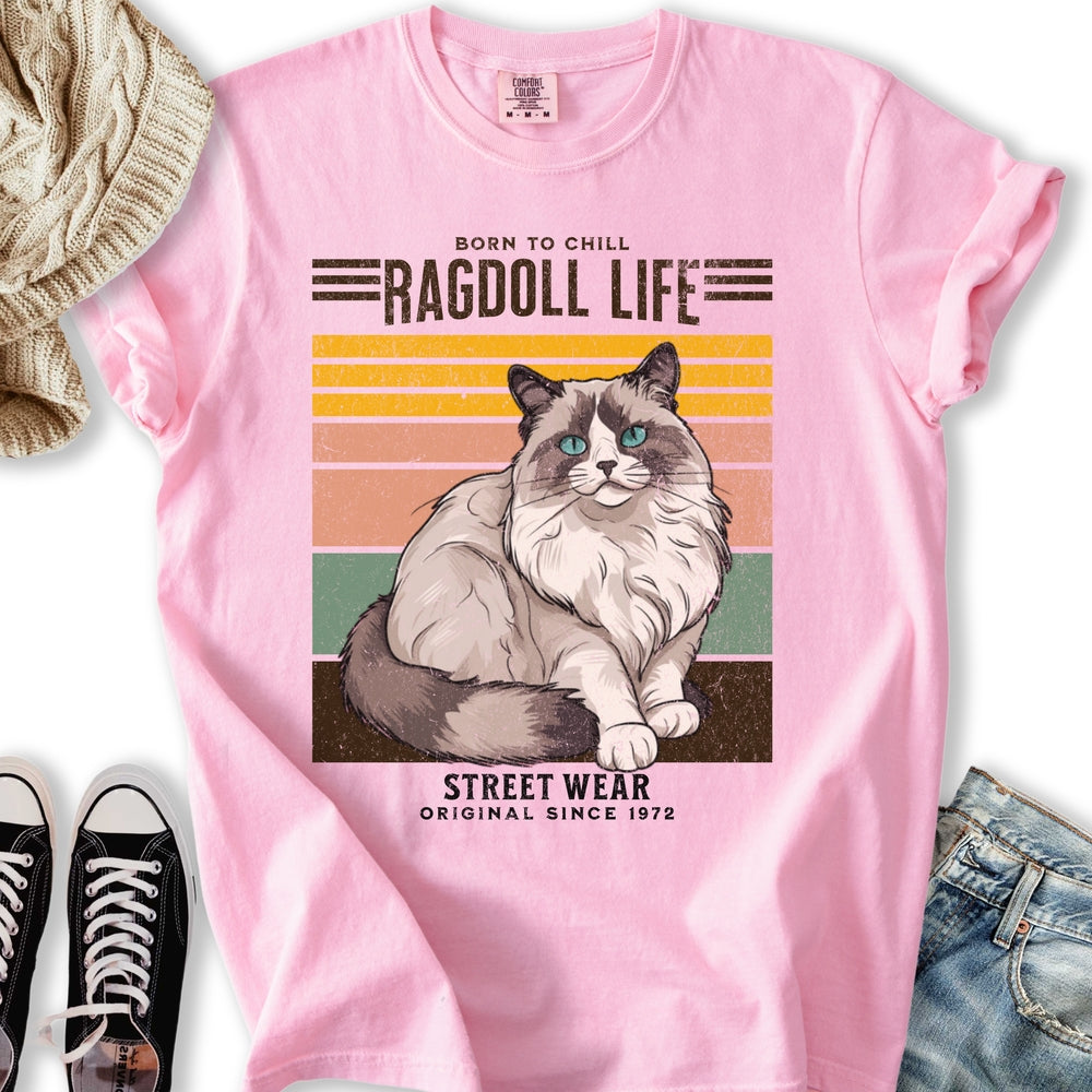 Ragdoll Life - Adult & Kids T-Shirts, Sweatshirts & Hoodies apparel design preview 1