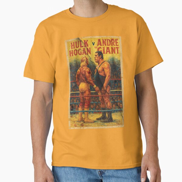 Hulk Hogan V Andre the Giant - Adult & Kids T-Shirts, Sweatshirts & Hoodies apparel design preview 1
