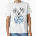 Summer koala (blue) - Adult & Kids T-Shirts, Sweatshirts & Hoodies apparel design preview 1