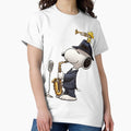 Jazz Snoopy and Woodstock - Adult & Kids T-Shirts, Sweatshirts & Hoodies apparel design preview 1