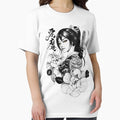 Geisha Japanese Samurai Flowers Ornament - Adult & Kids T-Shirts, Sweatshirts & Hoodies apparel design preview 1