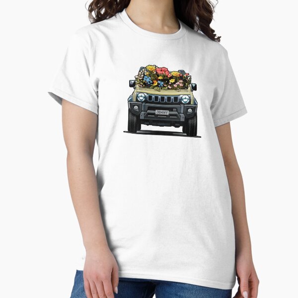Chiffon Ivory Jimny Flower Power - Adult & Kids T-Shirts, Sweatshirts & Hoodies apparel design preview 1