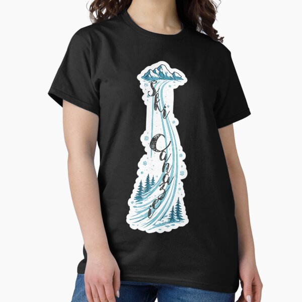 Ski Canazei Dolomites Sticker Alpine Resort Italy - Adult & Kids T-Shirts, Sweatshirts & Hoodies apparel design preview 1