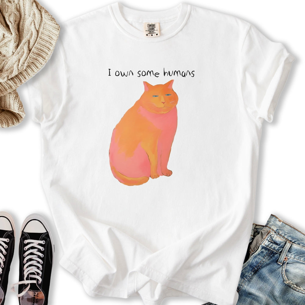I Own Some Humans - Adult & Kids T-Shirts, Sweatshirts & Hoodies apparel design preview 1