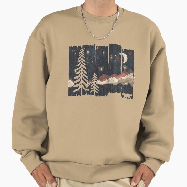 Starry Night in the Mountains... - Adult & Kids T-Shirts, Sweatshirts & Hoodies apparel design preview 1
