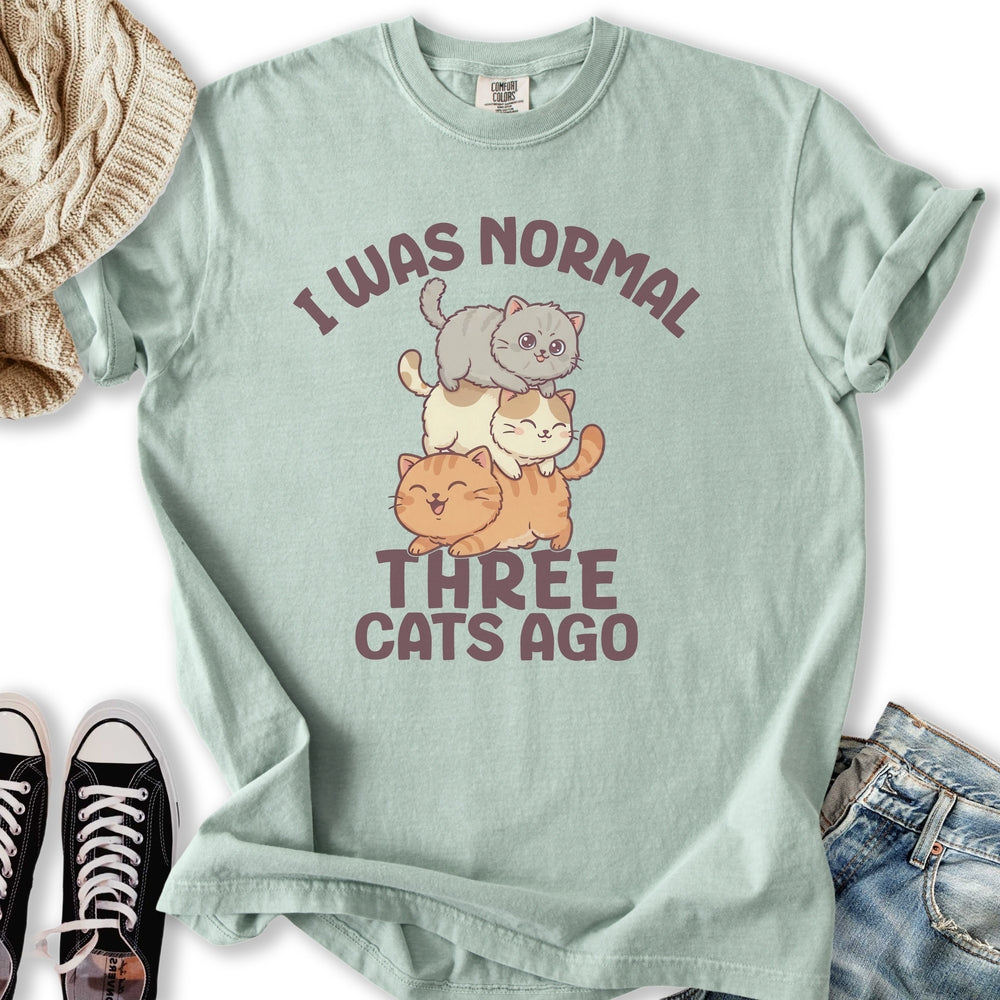 I was Normal Cute - Adult & Kids T-Shirts, Sweatshirts & Hoodies apparel design preview 2