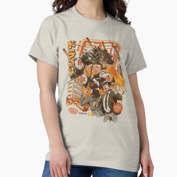 Sushi Dragon Attack - Adult & Kids T-Shirts, Sweatshirts & Hoodies apparel design preview 1