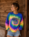 Southern Attitude Tortuga Moon Mandala Mama Bear Neon - Adult & Kids T-Shirts, Sweatshirts & Hoodies apparel design preview 1