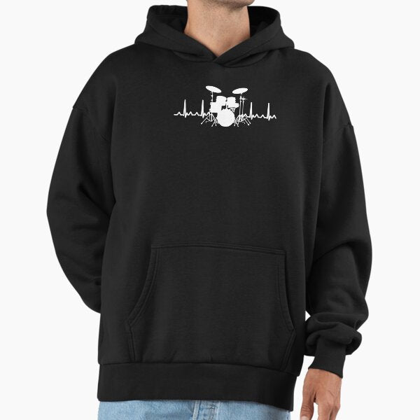 Heart Beat Drummer - Adult & Kids T-Shirts, Sweatshirts & Hoodies apparel design preview 1
