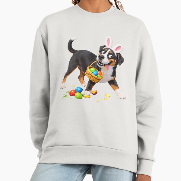 Easter Greater Swiss Mountain Dog - Adult & Kids T-Shirts, Sweatshirts & Hoodies apparel design preview 1