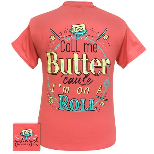 Girlie Girl Originals Preppy Call Me Butter - Adult & Kids T-Shirts, Sweatshirts & Hoodies apparel design preview 1