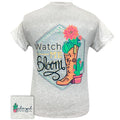 Girlie Girl Originals Preppy Watch Me Bloom Boot - Adult & Kids T-Shirts, Sweatshirts & Hoodies apparel design preview 1