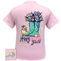 Girlie Girl Originals Preppy Hoppy Easter Y'all - Adult & Kids T-Shirts, Sweatshirts & Hoodies apparel design preview 1