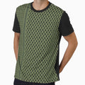 Palestinian Hatta Kufiya Folk Pattern #2-Olive Green, - Adult & Kids T-Shirts, Sweatshirts & Hoodies apparel design preview 1