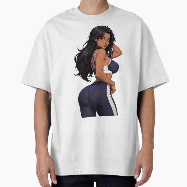 Athletic Anime Girl - Adult & Kids T-Shirts, Sweatshirts & Hoodies apparel design preview 1