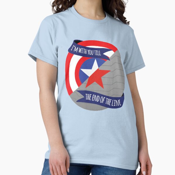 I'm With You Till the End Of Line Stevebucky - Adult & Kids T-Shirts, Sweatshirts & Hoodies apparel design preview 1