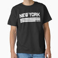 Vintage New York NY Retro Stripe - Adult & Kids T-Shirts, Sweatshirts & Hoodies apparel design preview 1