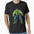 The Very Strong Amazing Green Superhero - Adult & Kids T-Shirts, Sweatshirts & Hoodies apparel design preview 1