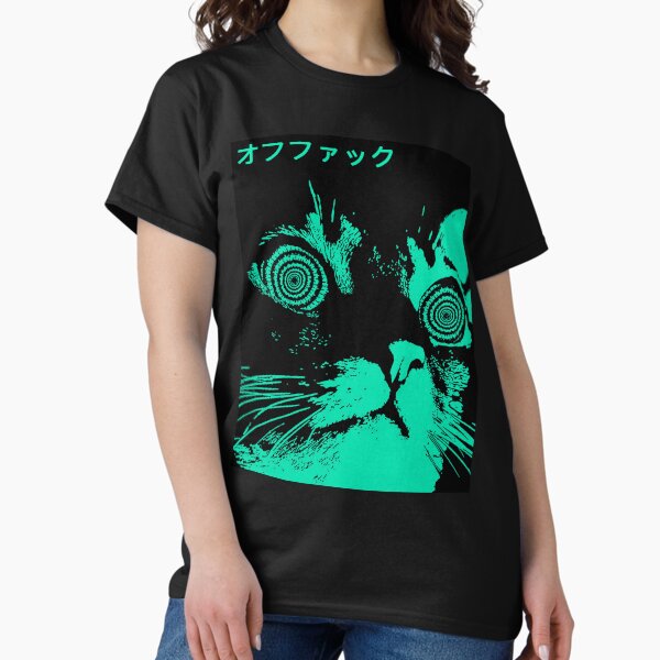 Vaporwave Cool Cat Japanese Urban Neon Style - Adult & Kids T-Shirts, Sweatshirts & Hoodies apparel design preview 1