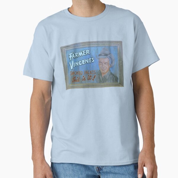 Motel Hell Inspired Farmer Vincent's Smoked Meats - Adult & Kids T-Shirts, Sweatshirts & Hoodies apparel design preview 1