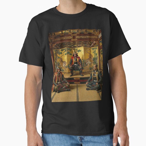 The Three Unifiers of Japan Ieyasu, Nobunaga - Adult & Kids T-Shirts, Sweatshirts & Hoodies apparel design preview 1