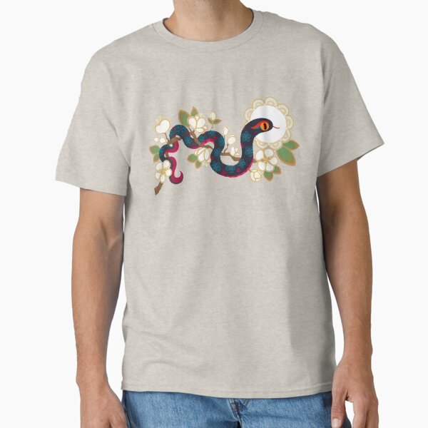Snake and flowers 2 - Adult & Kids T-Shirts, Sweatshirts & Hoodies apparel design preview 1