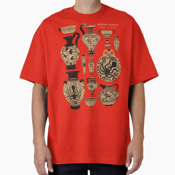 Late Minoan Ceramics - Adult & Kids T-Shirts, Sweatshirts & Hoodies apparel design preview 1