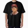 Pete Rose Classic Baseball Art - Adult & Kids T-Shirts, Sweatshirts & Hoodies apparel design preview 1