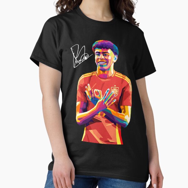 Lamine Yamal Wpap Pop Art - Adult & Kids T-Shirts, Sweatshirts & Hoodies apparel design preview 1
