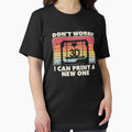 3D Printing, Retro Don't Worry I Can Print A New One - Adult & Kids T-Shirts, Sweatshirts & Hoodies apparel design preview 1