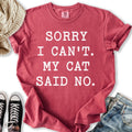 My Cat Said No - Adult & Kids T-Shirts, Sweatshirts & Hoodies apparel design preview 1