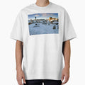 Snowshill Village Winter Scene Cotswolds - Adult & Kids T-Shirts, Sweatshirts & Hoodies apparel design preview 1