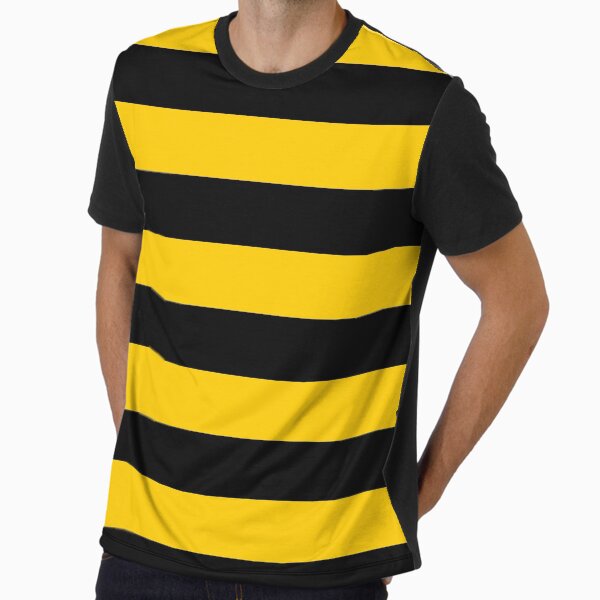 Bee pattern black and yellow stripes Graphic - Adult & Kids T-Shirts, Sweatshirts & Hoodies apparel design preview 1