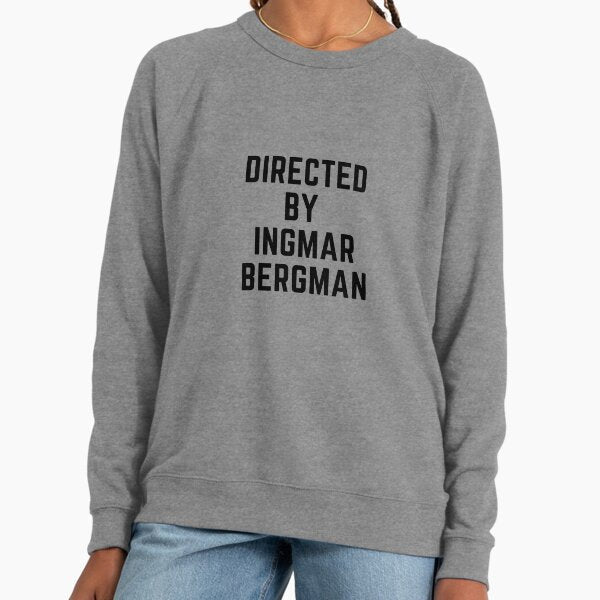 Directed By Ingmar Bergman Lightweight - Adult & Kids T-Shirts, Sweatshirts & Hoodies apparel design preview 1