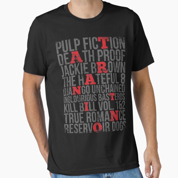 QUENTIN TARANTINO MOVIES VINTAGE GRUNGE STYLE - Adult & Kids T-Shirts, Sweatshirts & Hoodies apparel design preview 1