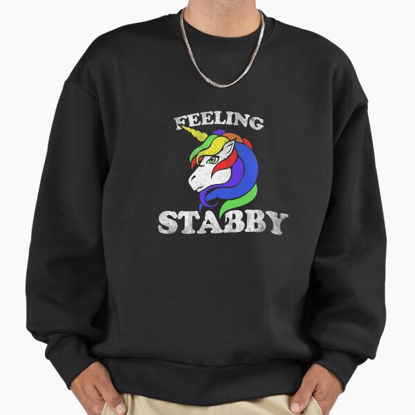 Feeling Stabby Unicorn - Adult & Kids T-Shirts, Sweatshirts & Hoodies apparel design preview 1