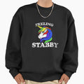 Feeling Stabby Unicorn - Adult & Kids T-Shirts, Sweatshirts & Hoodies apparel design preview 1