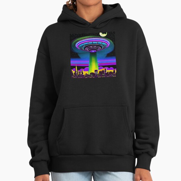 Area 51 Trippy Retro UFO 75 David Grusch - Adult & Kids T-Shirts, Sweatshirts & Hoodies apparel design preview 1