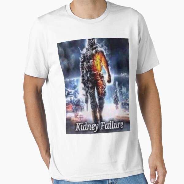 KIDNEY FAILURE BATTLEFIELD 3 - Adult & Kids T-Shirts, Sweatshirts & Hoodies apparel design preview 1