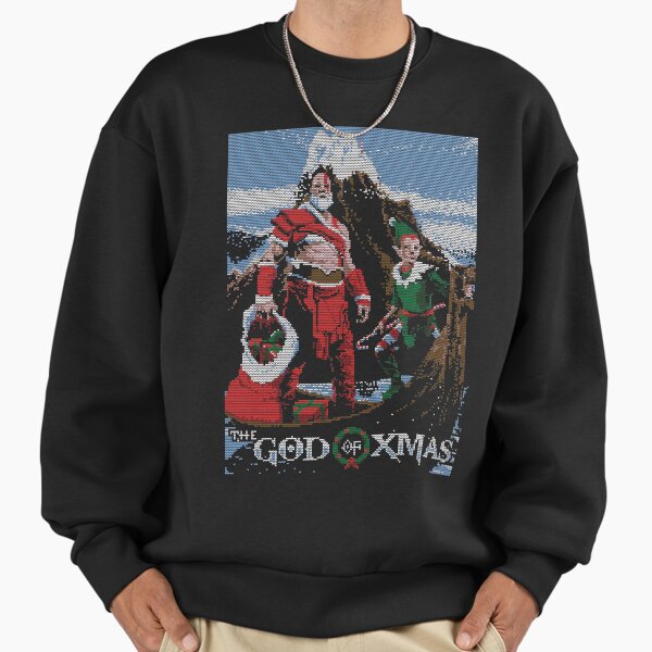 God of Xmas - Adult & Kids T-Shirts, Sweatshirts & Hoodies apparel design preview 1