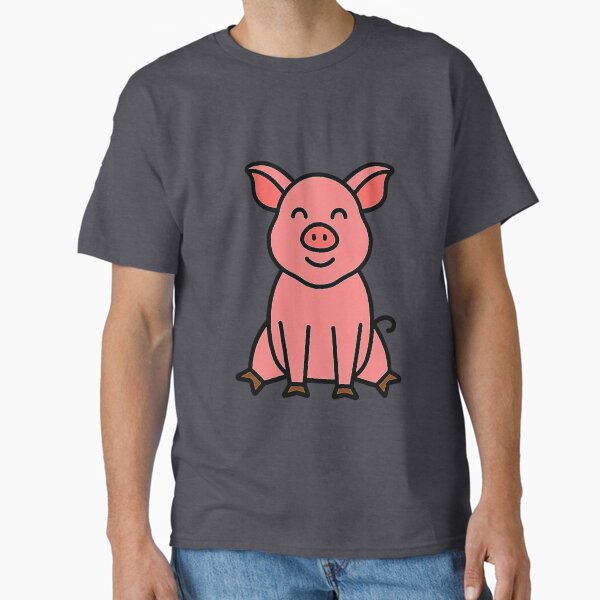 Piggie on trend - Adult & Kids T-Shirts, Sweatshirts & Hoodies apparel design preview 1